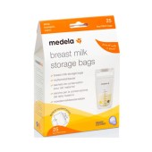 Medela Breastmilk Storage Bags Σακουλάκια Φύλαξης Μητρικού Γάλακτος 25 τεμ x 180ml