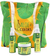 Aloe+ Colors Sun Kissed Beach Bag Cooling Sorbet Gel 150ml & After Sun Cooling Mist 100ml & Hair and Body Mist 100ml
