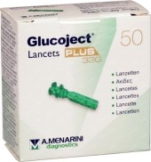 Menarini Glucoject Lancets Plus 33G σκαρφιστήρες 50 τμχ