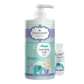 Pharmasept Promo Baby Care Mild Bath 3m+ 1L & Δώρο Hydrating Milk for Body & Face, Sensitive Skin 40ml
