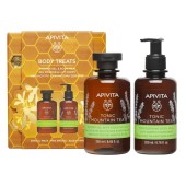 Apivita Promo Tonic Mountain Tea Shower Gel with Essential Oils Αφρόλουτρο με Τσάι του Βουνού 250ml & Moisturizing Body Milk Ενυδατικό Γαλάκτωμα Σώματος 200ml