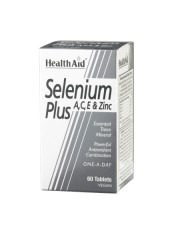 Health Aid Selenium Plus A, C, E & Zinc 60 tabs