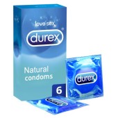 Durex Προφυλακτικά Natural 6 Τεμάχια