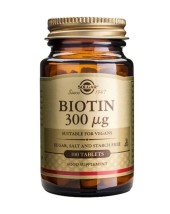 Solgar Biotin 300 mg 100 Tabs