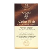 Apivita My Color Elixir 8.4 Ξανθό Ανοιχτό Χαλκινο Μόνιμη Βαφή Μαλλιών 1 τμχ