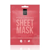 Lavish Care Moisturising Sheet Mask Μάσκα Ενυδάτωσης & Αναζωογόνησης με Εκχύλισμα Ροδιού 25gr