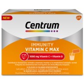 Centrum Immunity Vitamin C Max with Vit.C 1000mg & Vit.D Orange Flavor 14 Sachets