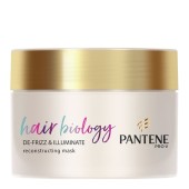 Pantene Pro V Hair Biology De Frizz & Illuminate Reconstructing Mask 160 ml