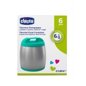 Chicco Θερμός Φαγητού ΙΝΟΧ Μπλε - Αγόρι, 350 ml