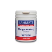 Lamberts Manganese 4Mg (As Amino Acid Chelate) 100 Ταμπλέτες