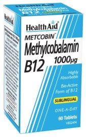 Health Aid Metcobin B12 1000 μg 60 tabs