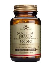 Solgar No Flush Niacin 500 mg 50 Veg.Caps
