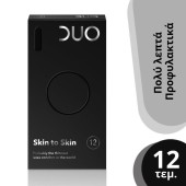 DUO Skin to Skin Προφυλακτικά Πολύ Λεπτά 12 τμχ