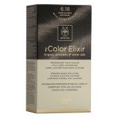 Apivita My Color Elixir 6.18 Ξανθό Σκούρο Σαντρε Μόνιμη Βαφή Μαλλιών 1 τμχ
