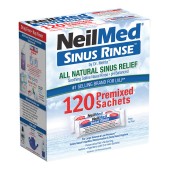NeilMed Sinus Rinse 120 Ανταλλακτικά Φακελάκια Διάλυμα Ρινικών Πλύσεων για Ενήλικες