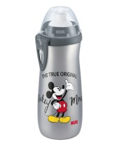 Nuk Παγουράκι Sports Cup Disney Mickey Με Καπάκι Push-Pull 450 ml 36m+