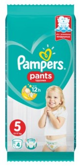 Pampers Pants No 5 4 Τεμάχια