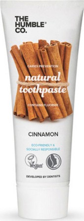 The Humble Co. Natural Toothpaste Cinnamon Φυσική Οδοντόκρεμα Με Γεύση Κανέλλα 75 ml