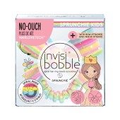 Invisibobble Kids Slim Sprunchie with Bow, Lets Chase Rainbows 1 τεμ