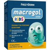 Frezyderm Macrogol Kids 3350 Powder for Symptomatic Treatment of Constipation 20 Sachets x 4gr