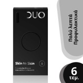 DUO Skin to Skin Προφυλακτικά Πολύ Λεπτά 6 τμχ