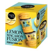 Natura Siberica Organic Shop Promo Lemon Macaron Firming & Mint Body Απολέπιση Σώματος Scrub 250ml & Modeling Lemon & Clementine Body Souffle Κρέμα Σώματος 250ml