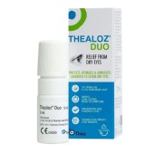 Thealoz Duo Eye Drops Οφθαλμικές Σταγόνες - Υποκατάστατο Δακρύων Με Υαλουρονικό Νάτριο 5 ml