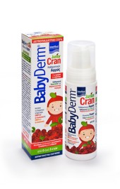 Intermed Babyderm Junior Cran Καθαριστικός Αφρός για την Προστασία της Μηρογεννητικής Περιοχής με Cranberry απο 0-6 Ετών 150ml