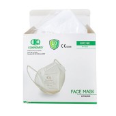 Cokingmed Μάσκα Υψηλής Προστασίας FFP2-KN95 NR 5 Επιπέδων Λευκό Χρώμα 10 τμχ