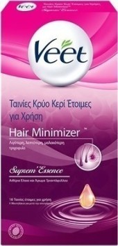 Veet Ταινίες Αποτρίχωσης Suprem Essence 18 τεμ