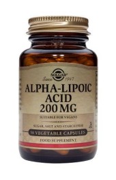 Solgar Alpha Lipoic Acid 200 mg 50 Veg.Caps