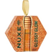 Nuxe Promo Xmas Set 2026 Reve de Miel Gold Honey Lip Care Oil Ενυδατικό Λάδι Χειλιών με Χρυσή Λάμψη 10ml σε Χριστουγεννιάτικη Συσκευασία
