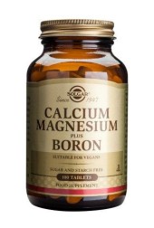 Solgar Calcium Magnesium + Boron 100 Tabs