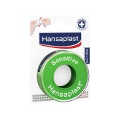 Hansaplast Μεταξωτή Αυτοκόλλητη Επιδεσμική Ταινία Sensitive, Yποαλλεργική 1,25 cm X 5 m