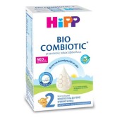 HiPP 2 Bio Combiotic Βρεφικό Γάλα με Φυσικούς Γαλακτοβάκιλλους & Metafolin μετά τον 6ο μήνα 600 gr
