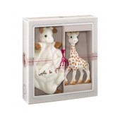 Sophie La Girafe Sophisticated Tenderness Σετ Δώρου Γέννησης με Σόφι την Καμηλοπάρδαλη & Πανάκι Παρηγοριάς με Θήκη Πιπίλας