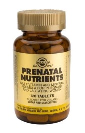 Solgar Prenatal Nutrients 120 Tabs
