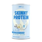 QNT Life Skinny Protein Πρωτεϊνη Ορού Γάλακτος & Κολλαγόνο Vanilla Ice Cream 440gr