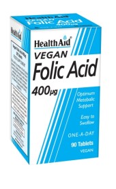 Health Aid Folic Acid 400μg 90 tabs