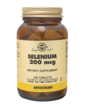 Solgar Selenium 200 mg 100 Tabs