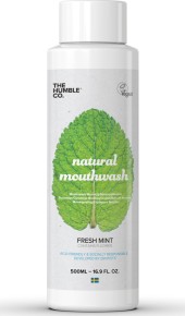 The Humble Co. Natural Mouthwash Fresh Mint Φυσικό Στοματικό Διάλυμα Mε Γεύση Μέντα 500 ml