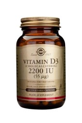 Solgar Vitamin D3 2200 Iu 100 Veg.Caps