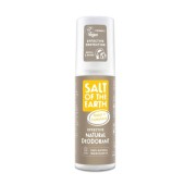 Salt of the Earth Vegan Natural Deodorant Spray Amber & Sandalwood Αποσμητικό Σπρέι 100ml