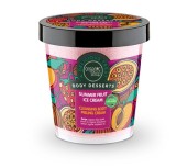 Organic Shop Body Desserts Summer Fruit Ice Cream Cleansing Body Peeling Cream 450 ml