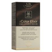 Apivita My Color Elixir 5.35 Καστανό Ανοιχτό Μελί Μαονί Μόνιμη Βαφή Μαλλιών 1 τμχ