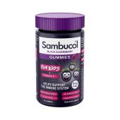 Sambucol Immune Support Kids Vitamin C Παιδικό Συμπλήρωμα για το Ανοσοποιητικό Σύστημα Σμέουρο 30 Μασώμενα Ζελεδάκια