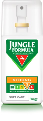 Jungle Formula Strong Soft Care με IRF 3 Spray (χωρίς άρωμα) 75ml