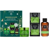 Apivita Promo Radiance & Glow Bee Radiant Κρέμα Πλούσιας Υφής 50ml & Δώρο Tonic Mountain Tea Αφρόλουτρο & Μάσκα Αλόη 2x8ml