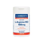 Lamberts L-Arginine 1000Mg 90 Ταμπλέτες