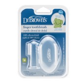 Dr. Browns Βρεφική Δακτυλική Οδοντόβουρτσα Σιλικόνης 1τμχ